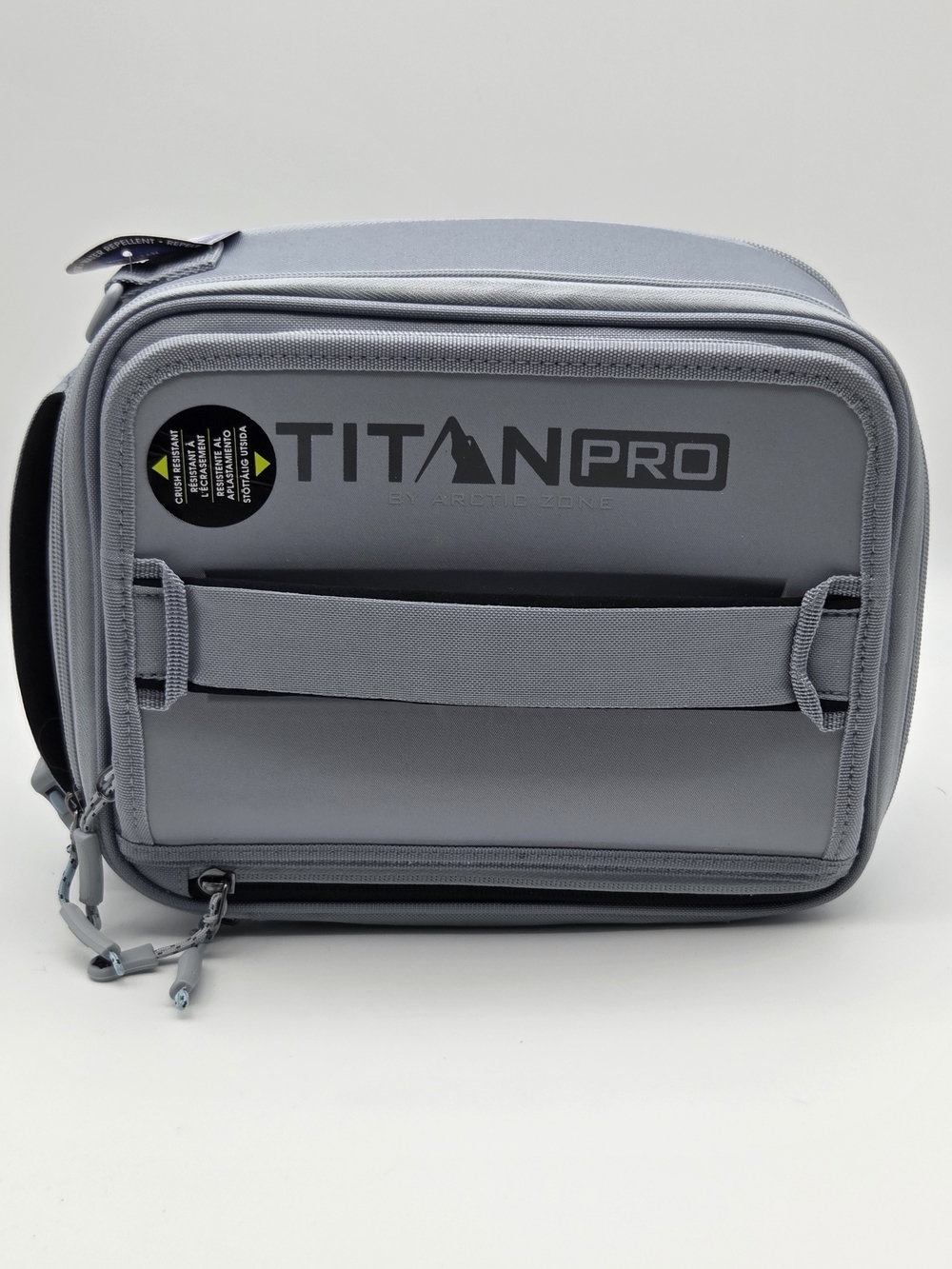 Titan Pro Expandable Lunch Box Ice Pack Set Gray